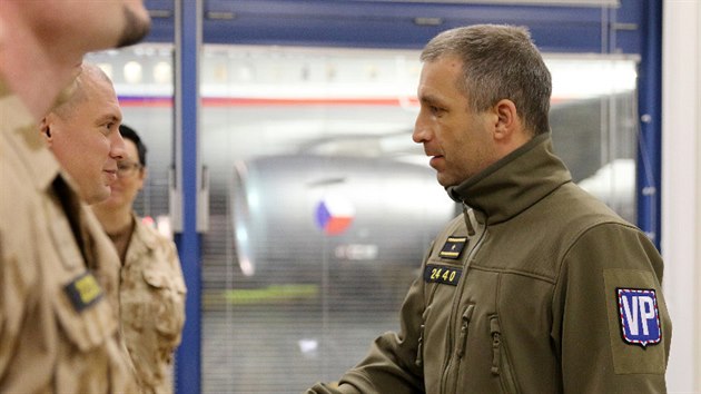 Čeští vojenští policisté odcestovali do Iráku, kde budou cvičit tamní ozbrojené složky. Na snímku je brigádní generál Pavel Kříž (4. února 2018).
