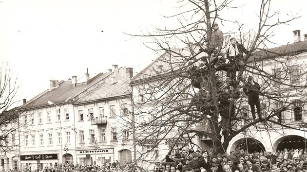 Nkte lid zvolili pi pivtn olympijskho vtze v rodnm mst velmi neobvyklou pozorovatelnu.