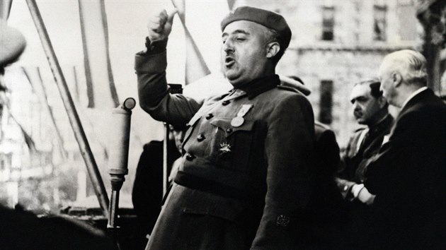 Španělský diktátor Francisco Franco na snímku z roku 1939.