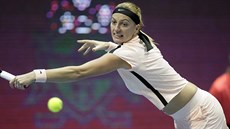 Petra Kvitová bojuje v semifinále turnaje v Petrohradu.