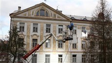 Natá�ení druhé �ady seriálu Rapl v prostorách Karlovarské krajské nemocnice.