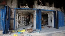 Většina Mosulu zůstala po mnoha letech bojů v troskách (leden 2018)