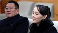 Kim Jo-Čong překročila hranice mezi zeměmi jako první člen vládnoucího klanu od...