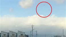 Kamera zachytila moment, kdy spadla helikoptéra v Japonsku