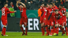 Radost fotbalist� Leverkusenu.