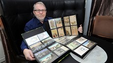 Ji�í Galda se m��e pochlubit bohatou sbírkou pohlednic. Zam��uje se p�edev�ím...