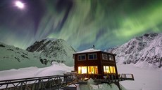 Hotel Sheldon Chalet v národním parku Denali na Alja�ce le�í ve vý�ce 1 798...