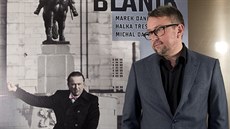 Marek Daniel po novináské projekci filmu Prezident Blaník, (Praha, 31. ledna...
