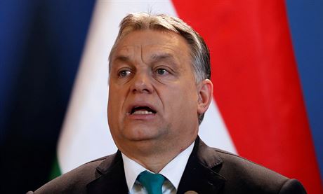 Maarský premiér Viktor Orbán (9. února 2018)