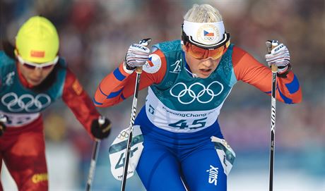 esk bkyn Barbora Havlkov ve skiatlonovm zvodu na 15 kilometr v...