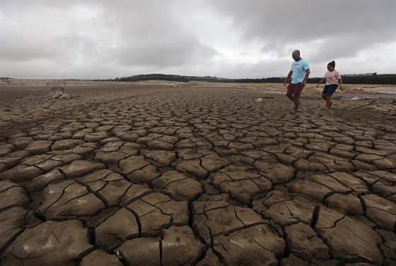Jihoafrické úady vyhlásily kvli suchu stav pírodní katastrofy (únor 2018)