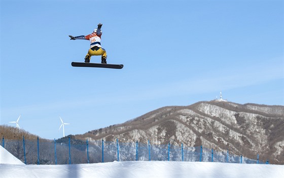 Eva Samková na olympijských hrách v Pchjongchangu - ilustraní foto