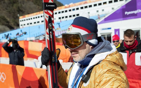 Tomá Bank, lyaský trenér olympijské vítzky Ester Ledecké na hrách v...