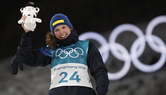 Švédská biatlonistka Hanna Öbergová vyhrála olympijský vytrvalostní závod.