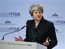 Britská premiérka Theresa Mayová na bezpenostní konferenci v Mnichov (16....