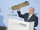 Benjamin Netanjahu si na bezpenostní konferenci v Mnichov pivezl kus...