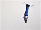 Oleksander Abramenko vyhrál závod v akrobatických skocích.
