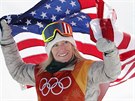 Americká snowboardistka Jamie Andersonová vyhrála slopestyle na dvou...