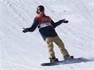 Belgian Seppe Smits byl po dojezdu finále snowboardového slopestylu v...