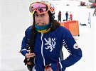 BRR, ZIMA. Také eská snowboardistka Eva Samková se musí vyrovnávat s mrazivým...