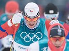 eský bec Martin Jak ve skiatlonovém závod na 15+15 kilometr v...