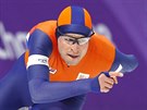 Nizozemský rychlobrusla Sven Kramer zvítzil v olympijském závod na 5000...