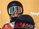 OLYMPIJSKÁ VÍTZKA. Amerianka Jamie Andersonová po finálové jízd slopestylu...