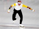 Belgická rychlobruslaka Jelena Peetersová na startu v olympijském závod na...