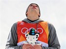Amerian Nick Goepper vybojoval v olympijském závodu ve slopestylu stíbro....
