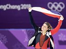 BRONZ. eská rychlobruslaka Karolína Erbanová vybojovala na olympijské dráze...