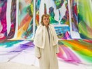 Katharina Grosse: Zázraný obraz, Národní galerie, 15. února 2018