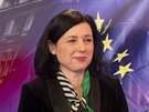 Eurokomisaka Vra Jourová v Rozstelu (16. února 2018)