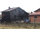 Po��r rodinn�ho domu v Jesenici na Rakovnicku si vy��dal jednu ob� (15.2.2018)