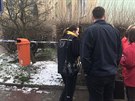 Policist� vy�et�uj� loupe�n� p�epaden� v Mlad� Boleslavi (16.2.2018)