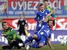 TETÍ PROTI PRVNÍMU. Takové byly pozice Olomouce a Plzn v tabulce ped...