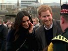 Princ Harry a Meghan Markle poprvé navtívili Skotsko