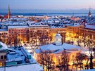 Finské Helsinky a kostel svatého Jana