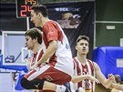 Pardubití basketbalisté slaví postup do pohárového finále. Radostí si vyskoil...