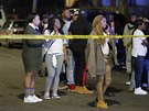Policie vyetuje stelbu bhem masopustního prvodu v New Orleans. (14. února...