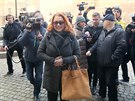 Místopředsedkyně Asociace koncesionářů v taxislužbě Karolína Venclová přichází...