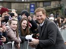 Princ Harry na návtv Skotska (Edinburgh, 13. února 2018)