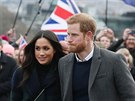 Meghan Markle a princ Harry na návštěvě Skotska (Edinburgh, 13. února 2018)