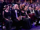 Princ William a vévodkyn Kate na udílení cen BAFTA (Londýn, 18. února 2018)