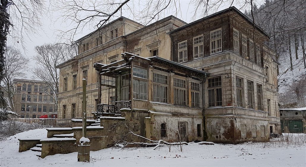 Kdysi výstavní Rieckenova vila