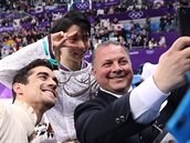 Olympijsk� zlato ze So�i obh�jil Japonec Juzuru Hanju.