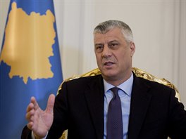 Kosovsk prezident Hashim Thaci v, e Kosovo se v roce 2018 stane lenskm...