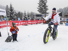 KLOUE TO. Olympijský festival v Ostrav navtívil také dvojnásobný mistr svta...