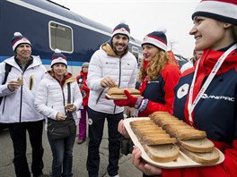 JAKO V KOREJI... Stejn jako v Pchjongchangu je i na olympijských festivalech...