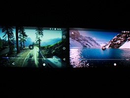 srovnání smartphonů s projektory - Lenovo Moto Z2 Play s modulem Insta-share...