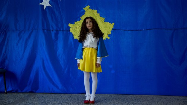 avaresia se narodila v den vyhlášení nezávislosti na Srbsku a v Kosovu je považována za celebritu (16. února 2018)